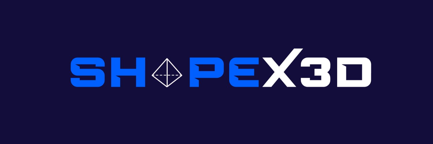 ShapeX3D banner