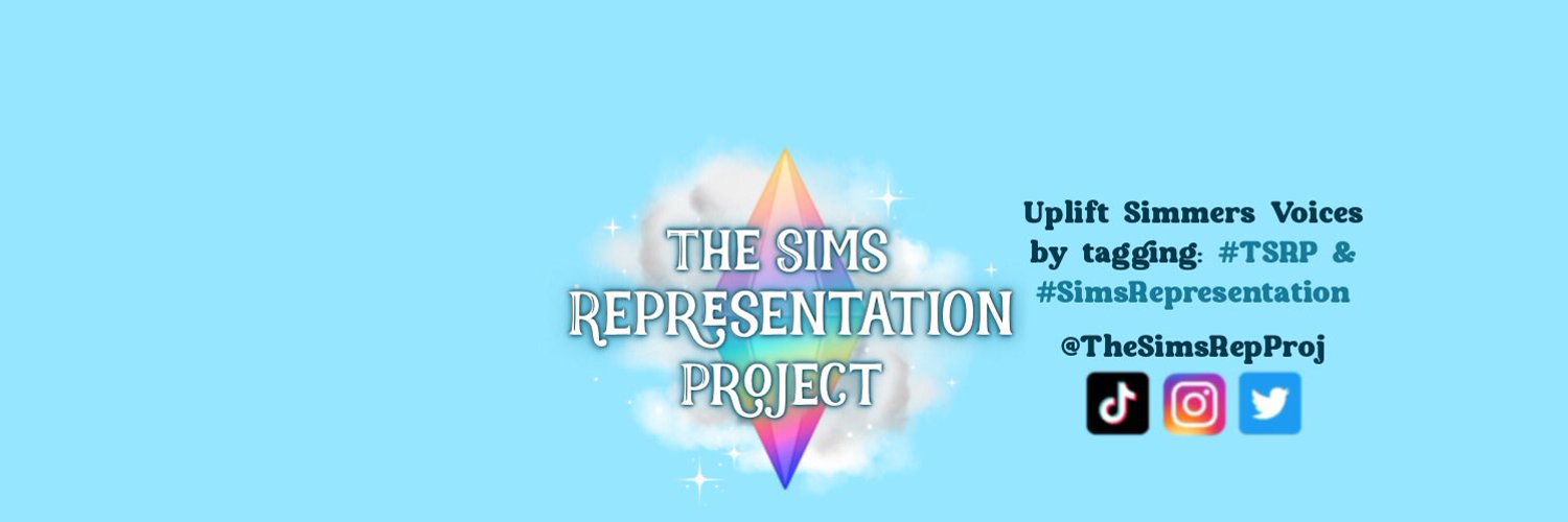The Sims Representation Project Profile Banner