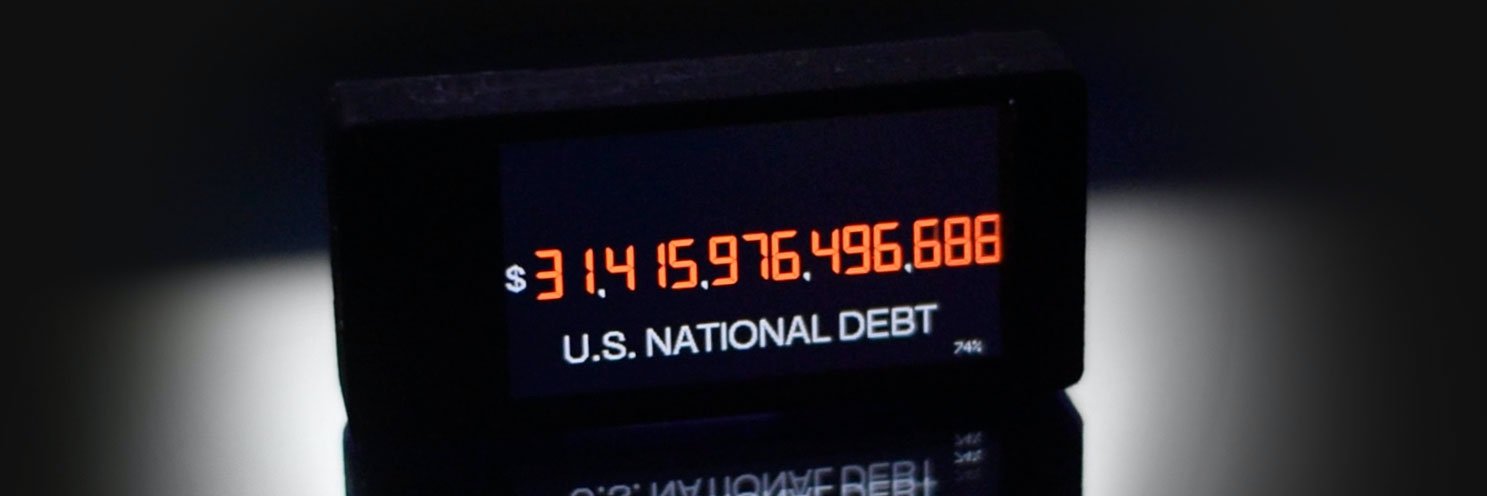 DEBT BADGE banner