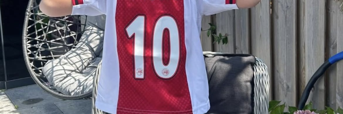 altijd maar voetbal banner
