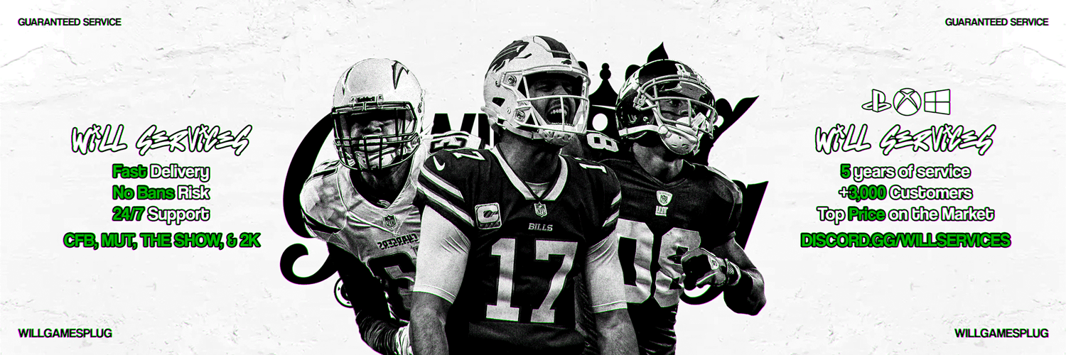 Shop of CFB Ultimate Team CUT Coins & MLB The Show banner