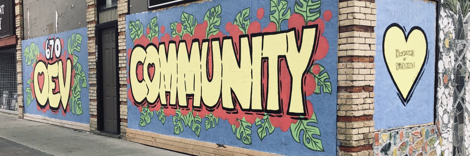 Old East Village CA banner