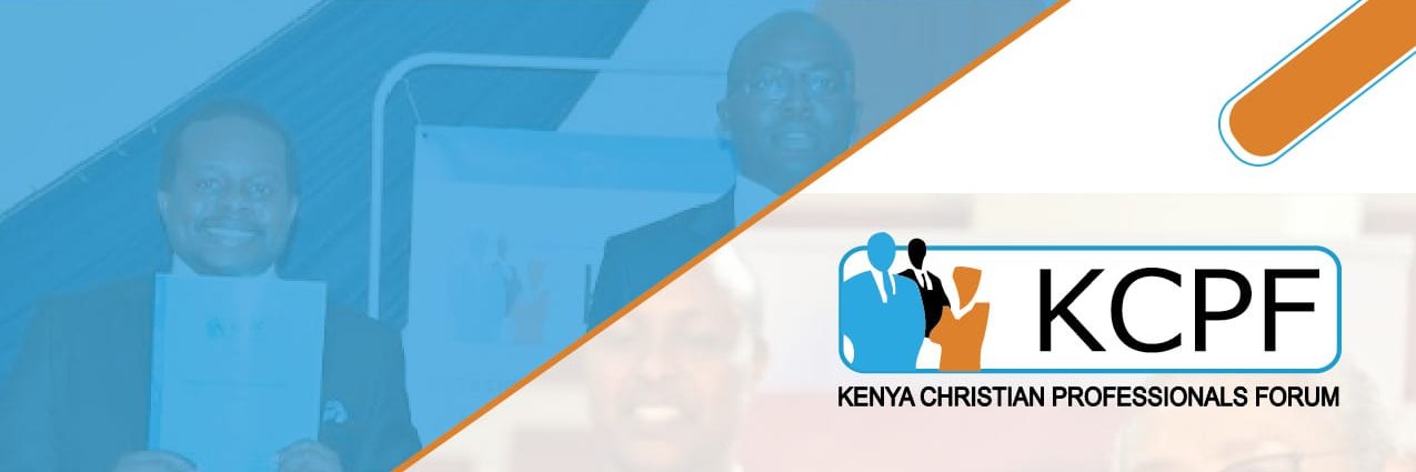 Kenya Christian Professionals' Forum (KCPF) banner