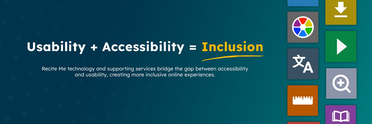 Recite Me Australia banner