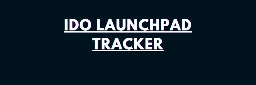 IDO Launchpad Tracker banner