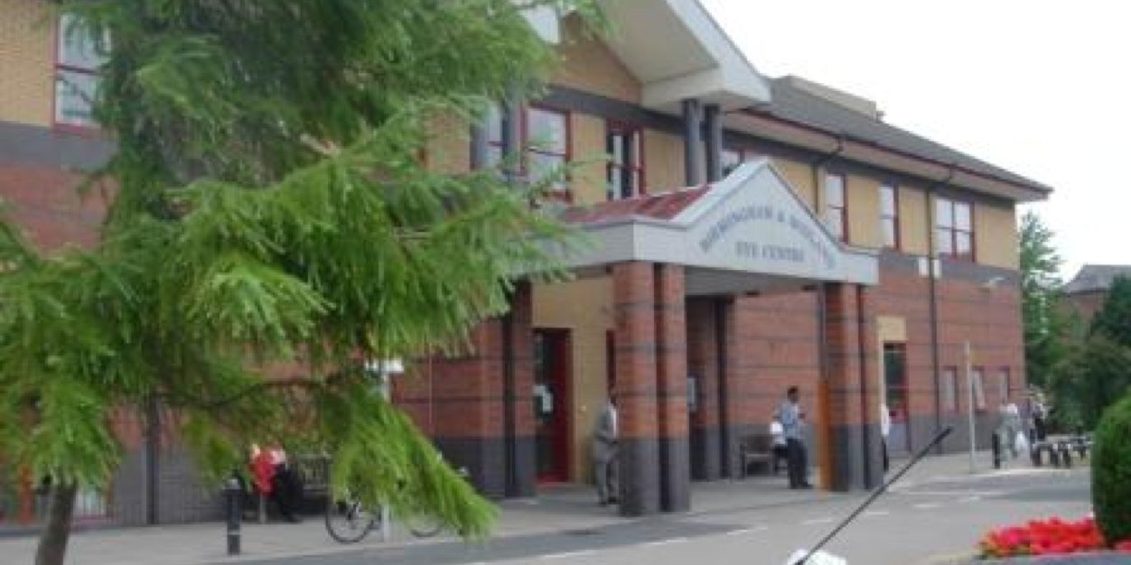 B'ham & Midland eye banner