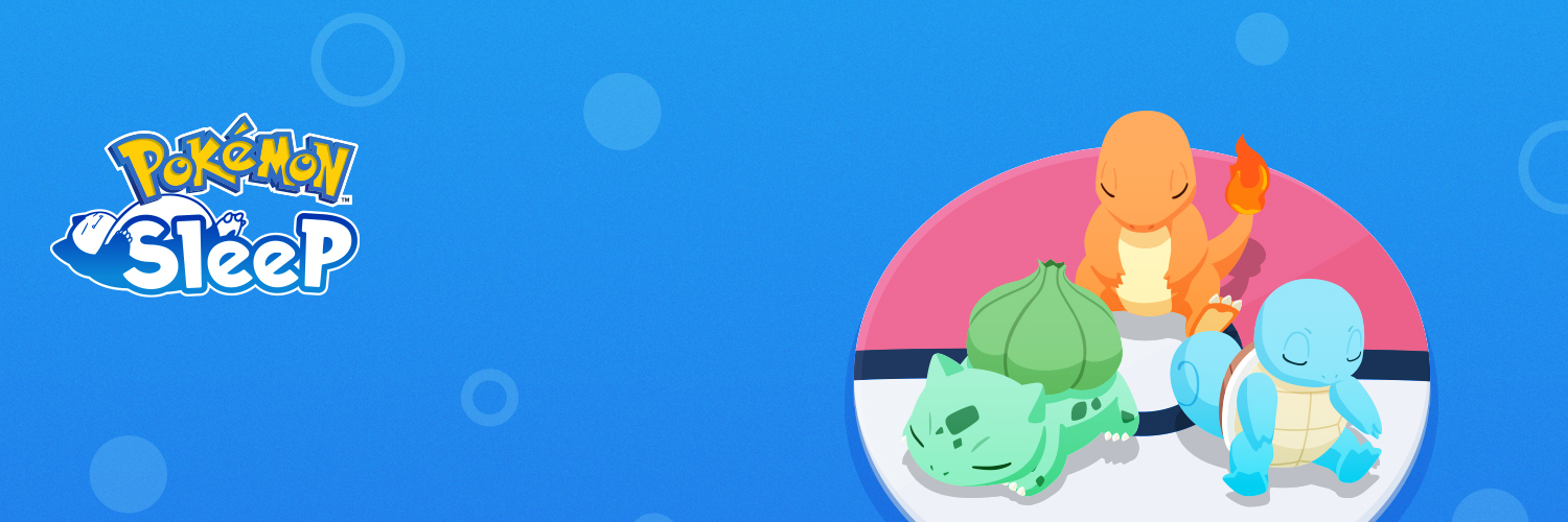 Pokémon Sleep's banner