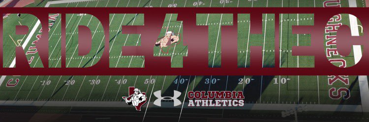 Columbia Athletics - Ride For The ‘C’ banner