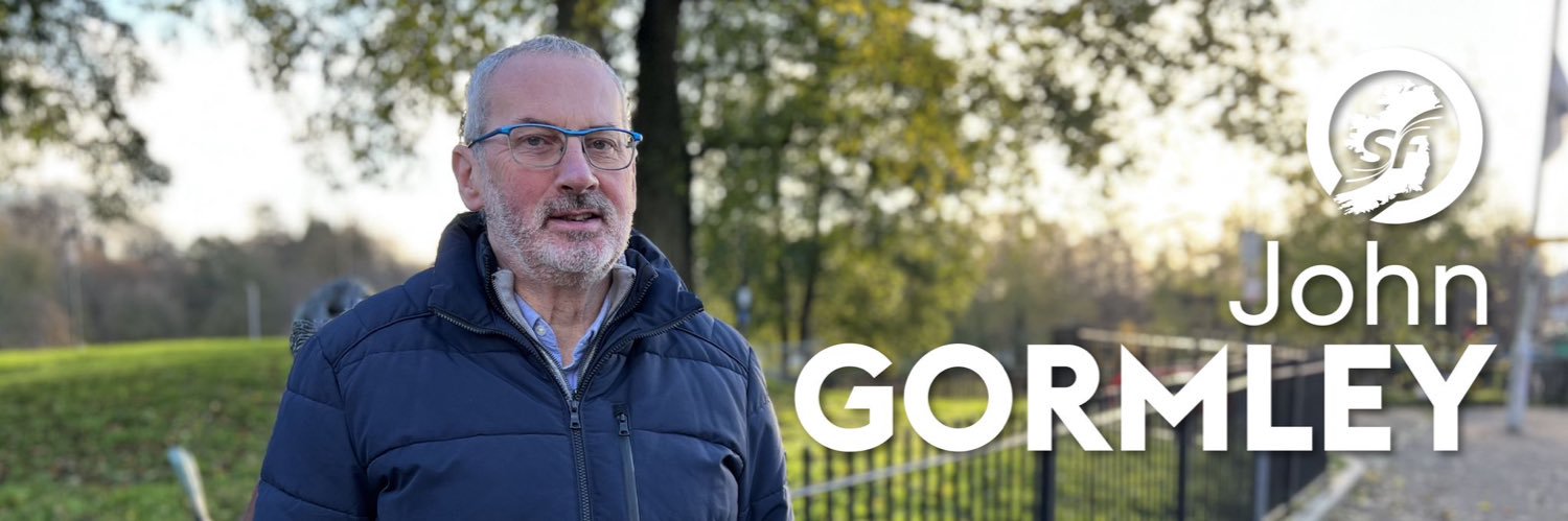 Cllr John Gormley banner