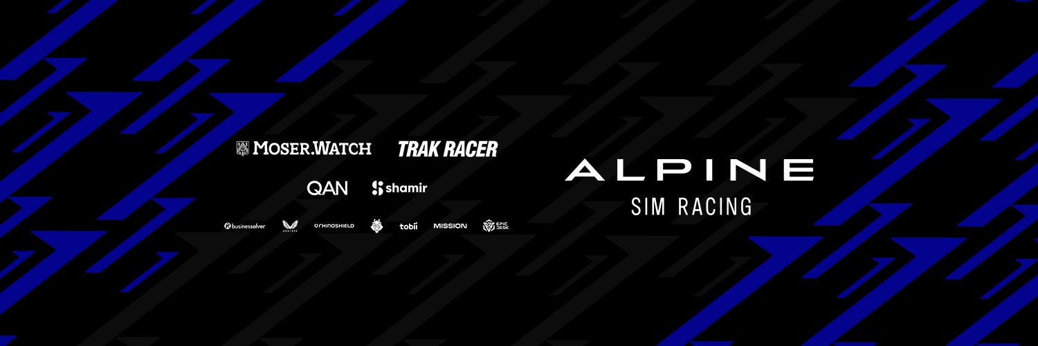 Alpine Sim Racing banner