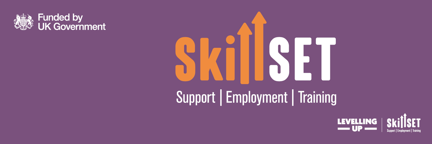 SkillSET - Support, Employment, Training banner