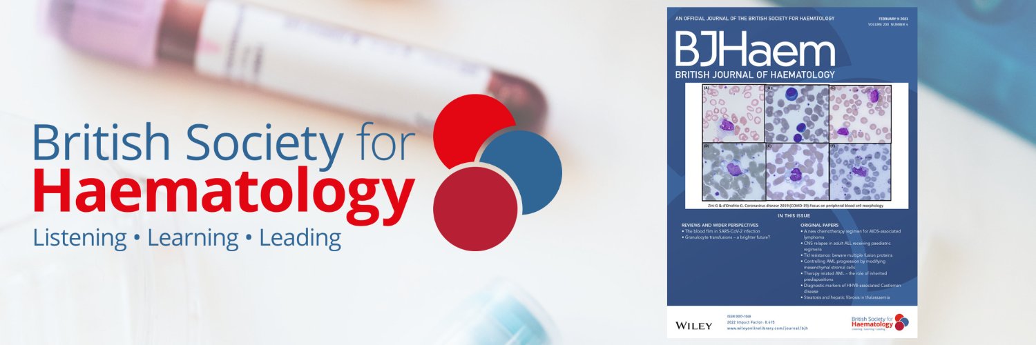 British Journal of Haematology's banner