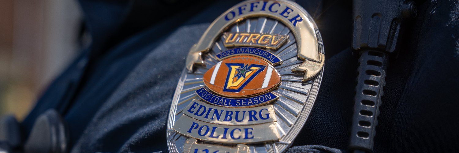 Edinburg Police Department banner