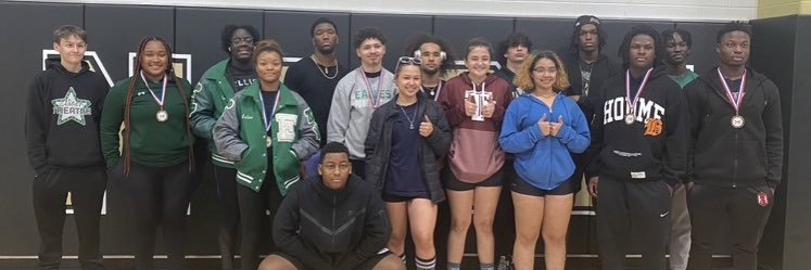 Ellison Eagles Powerlifting banner