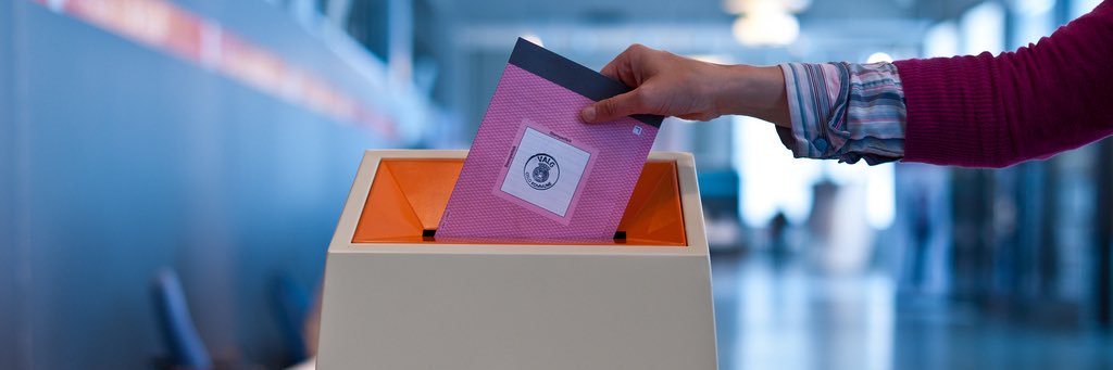 Valgkomiteen Elevorganisasjonen banner