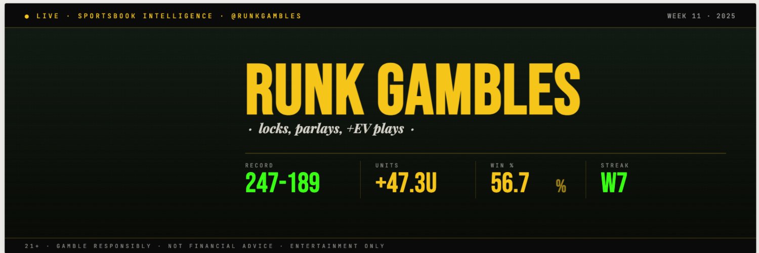 Runk (@runkgambles) / Posts / X