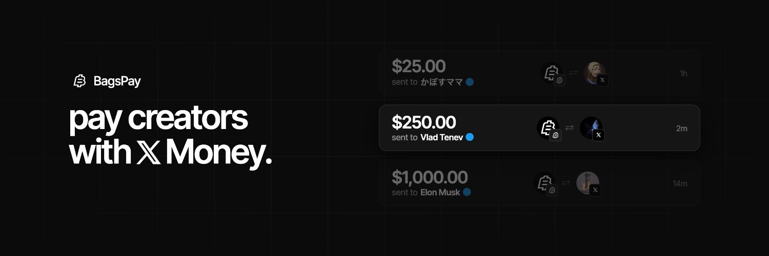 BagsPay's profile banner image