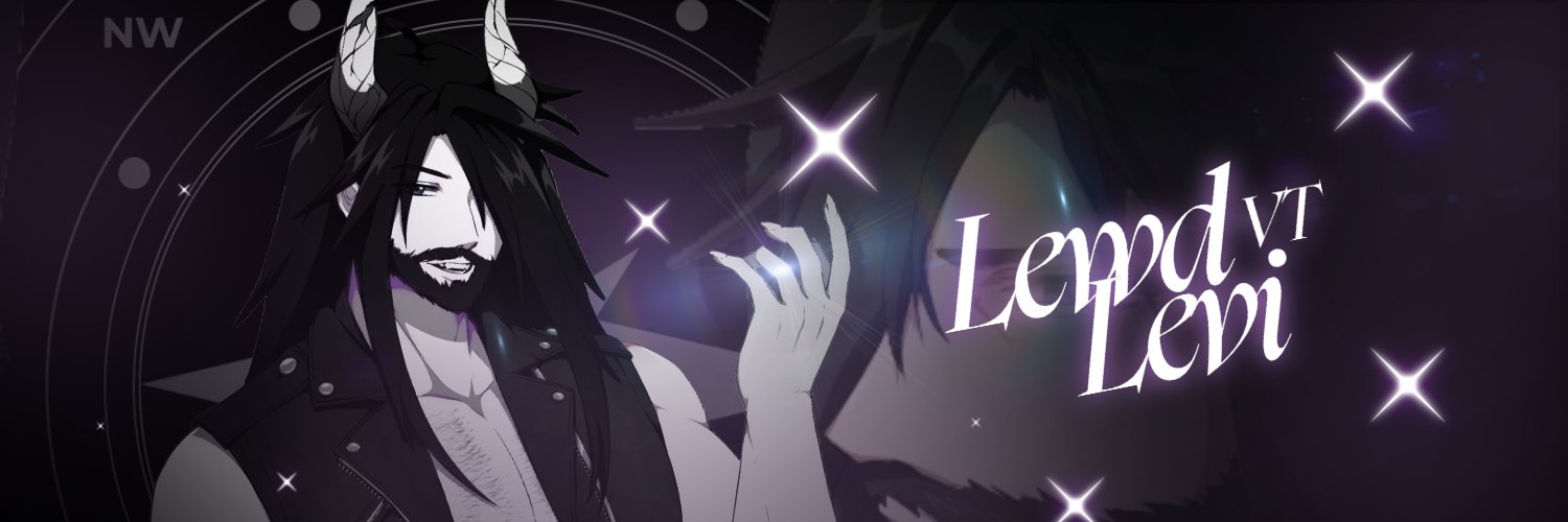 LewdLeviVT | 😈⚜️| Half Demon Half Goober V-Tuber! banner