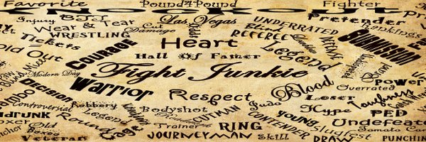 FightJunkieCom Profile Banner