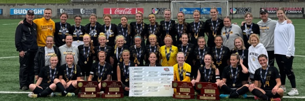 Gretna East Girls Soccer's banner