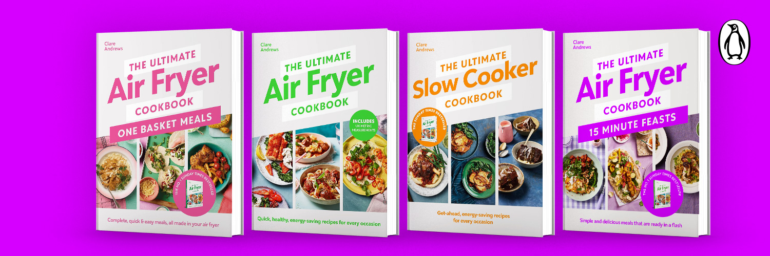 Clare Andrews, Cookbook Author banner