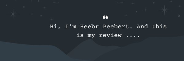 HeebrPeebert Profile Banner