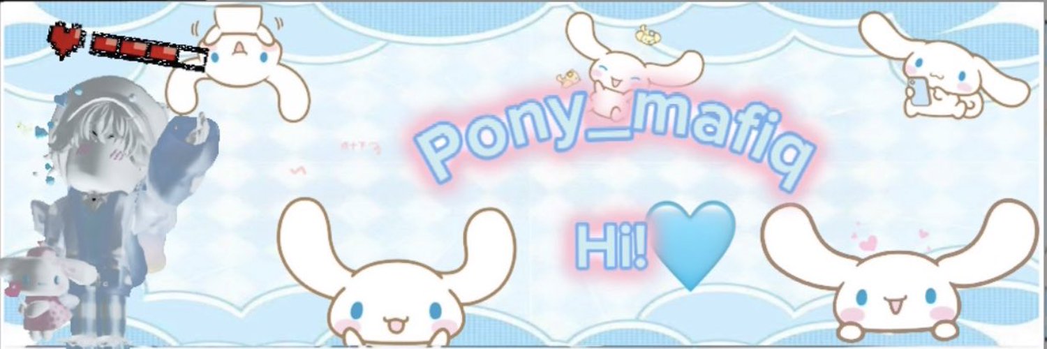 Pony_mafiq Profile Banner