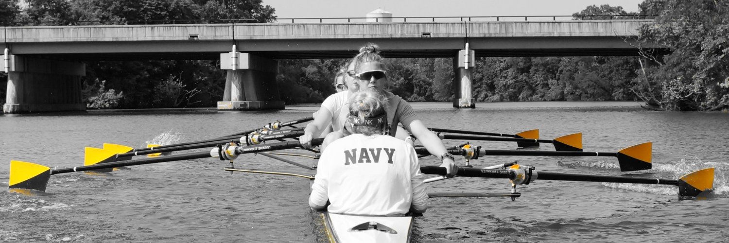 Navy Women's Rowing banner