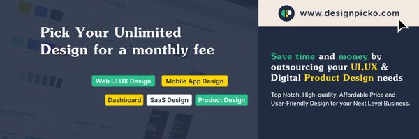 DesignPicko Profile Banner