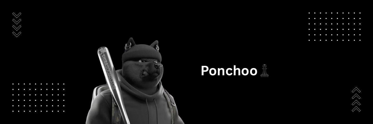 Poncho♟️ banner