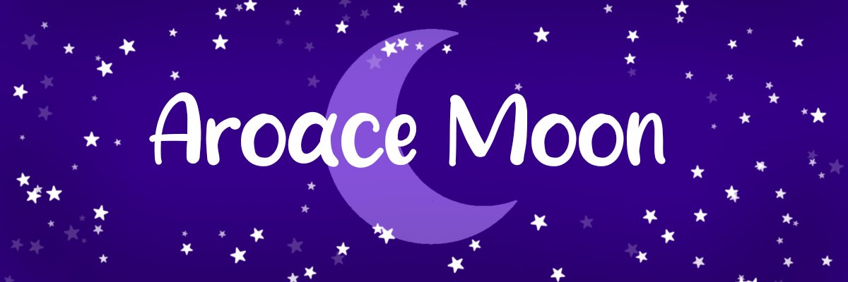 Aroace Moon 🏳️‍🌈🏳️‍⚧️ Ko-fi in bi0 banner