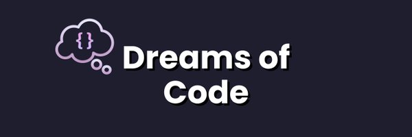 dreamsofcode_io Profile Banner