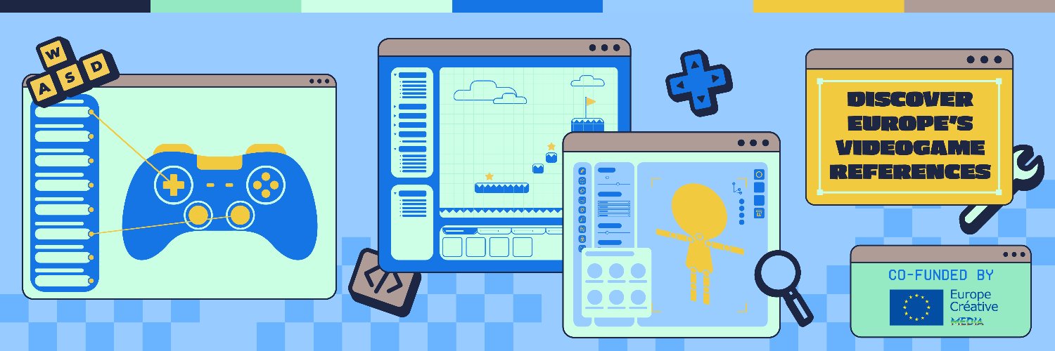 Games Made in Europe #GMIEU23 banner