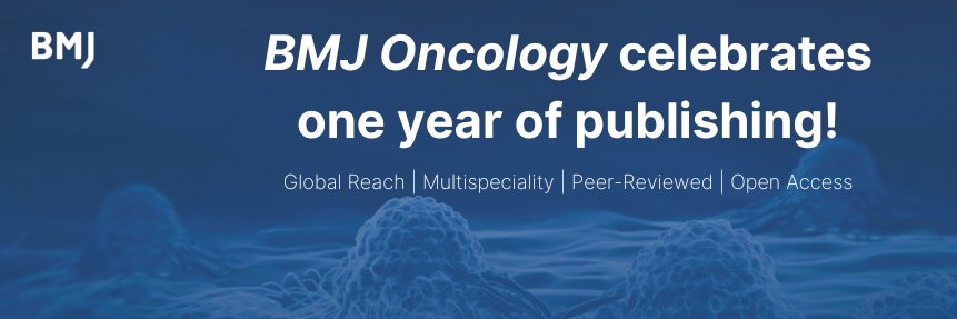 BMJ Oncology's banner
