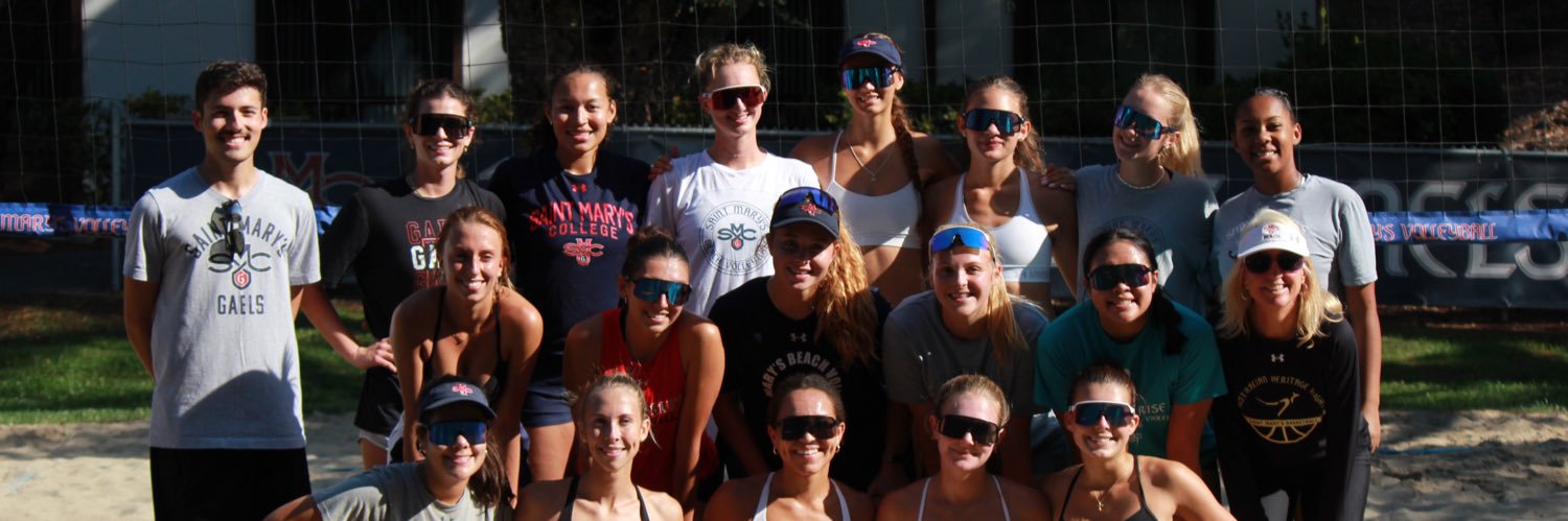 Saint Mary’s Beach Volleyball banner