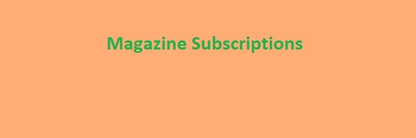magazinesubscr Profile Banner