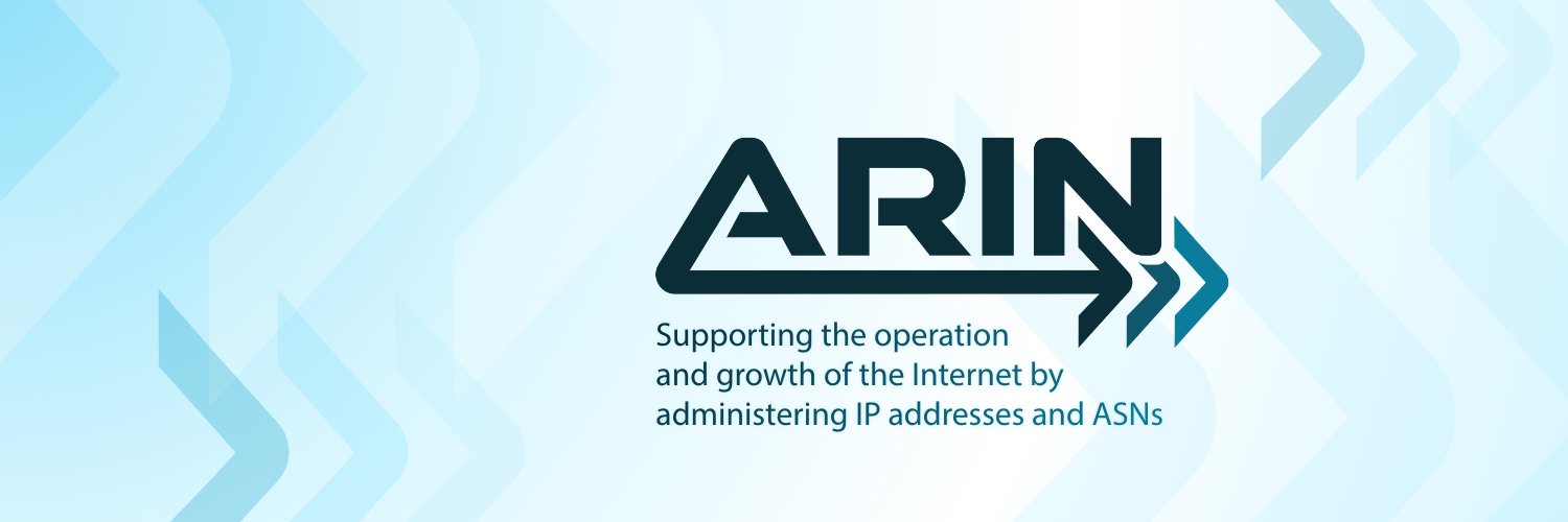 ARIN banner