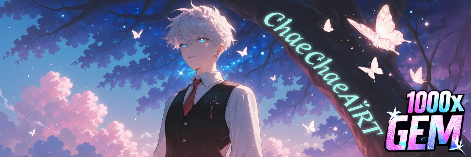 ChaeChae.AiRT | 1000X GEM banner