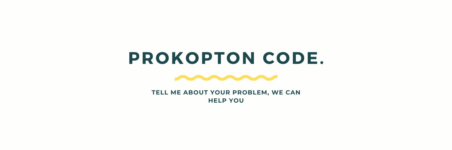 prokopton_code's profile banner image