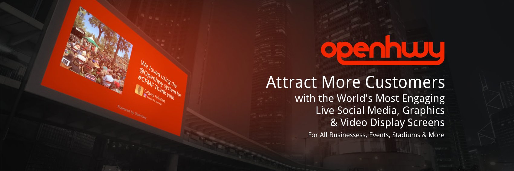 Openhwy Media banner