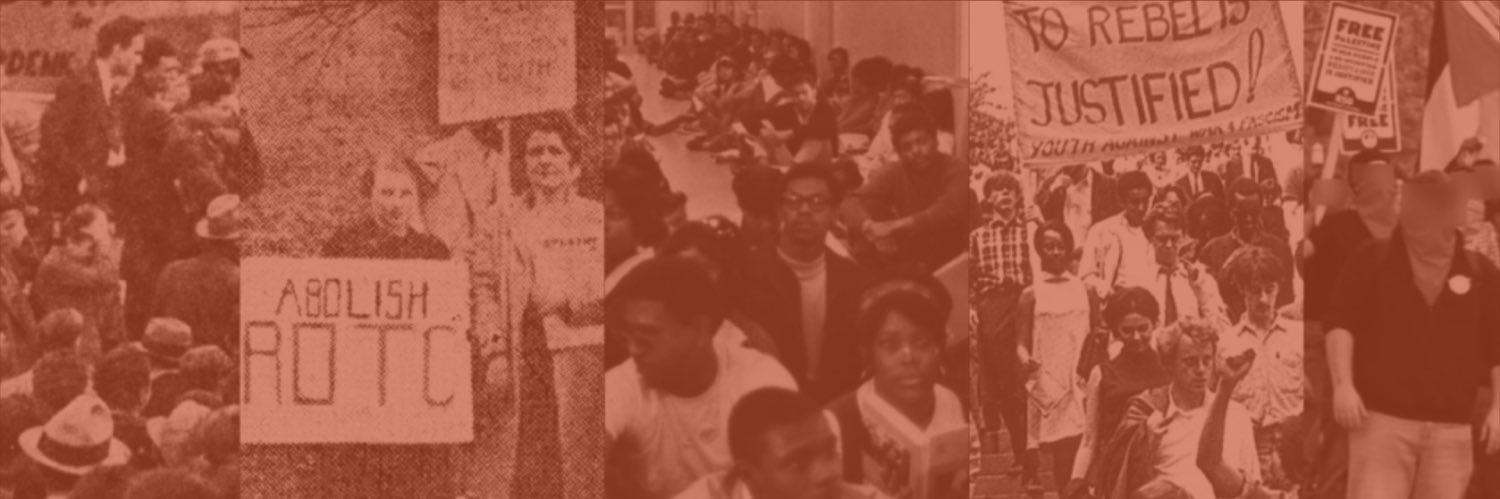 Revolutionary Student Union's banner
