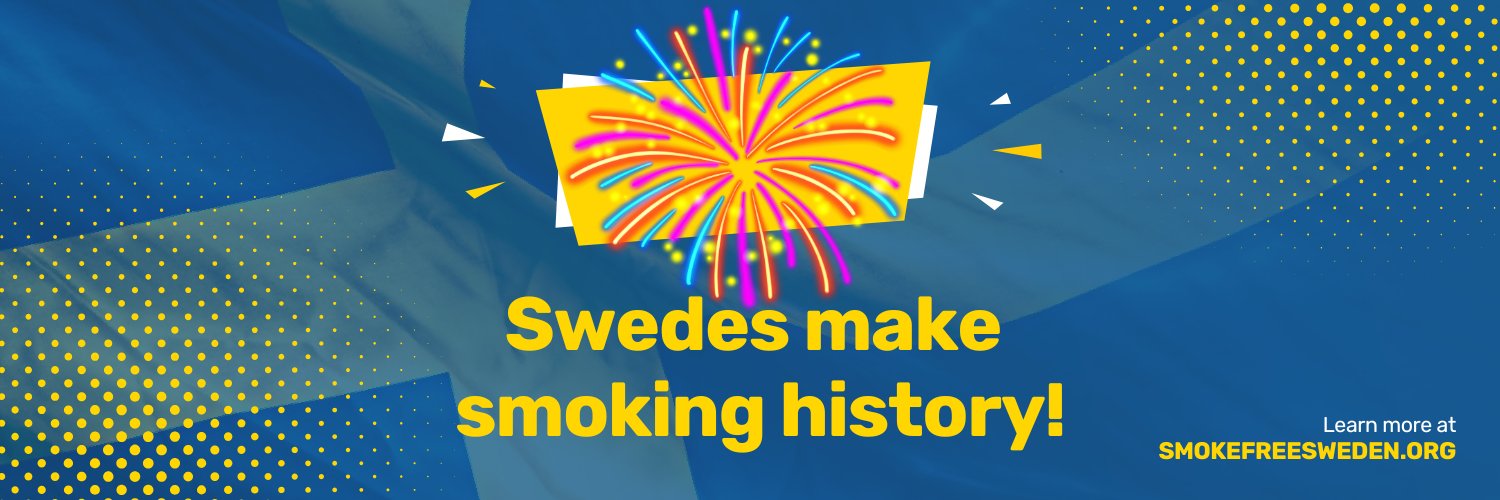Smoke Free Sweden's banner