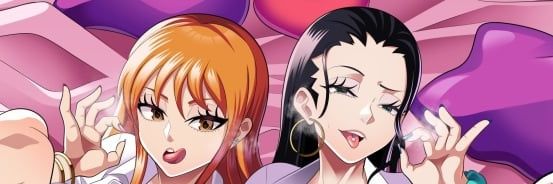 Nami the slurping pirate banner