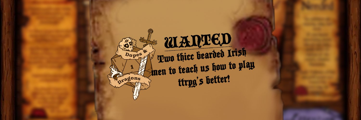 Dopes & Dragons banner