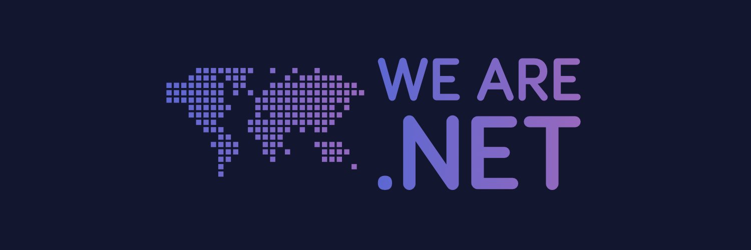 WeAreDotnet banner