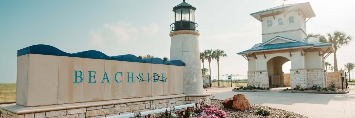 Beachside | Texas Waterfront Property banner