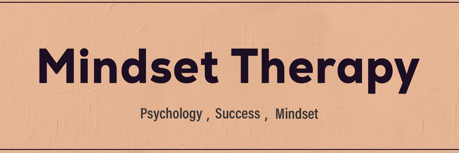 Mindset therapy⚡️ banner