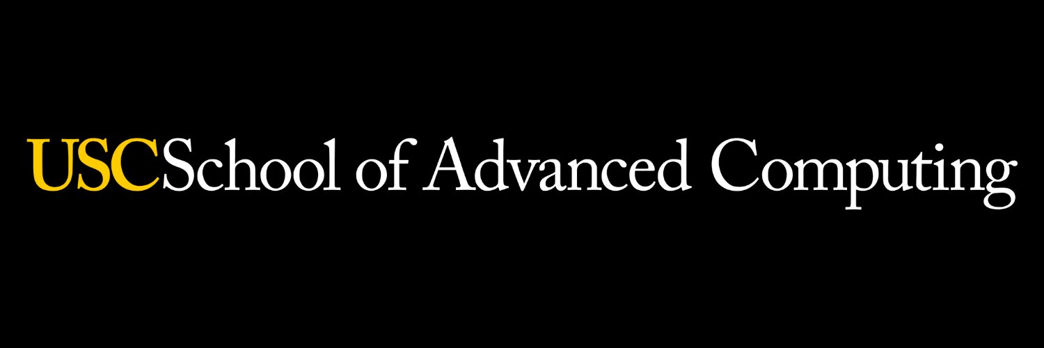 USC School of Advanced Computing's banner