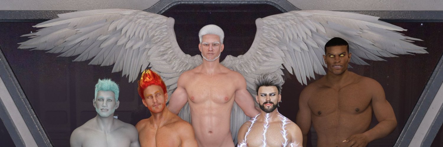 Gay Fantasy Art CGI banner