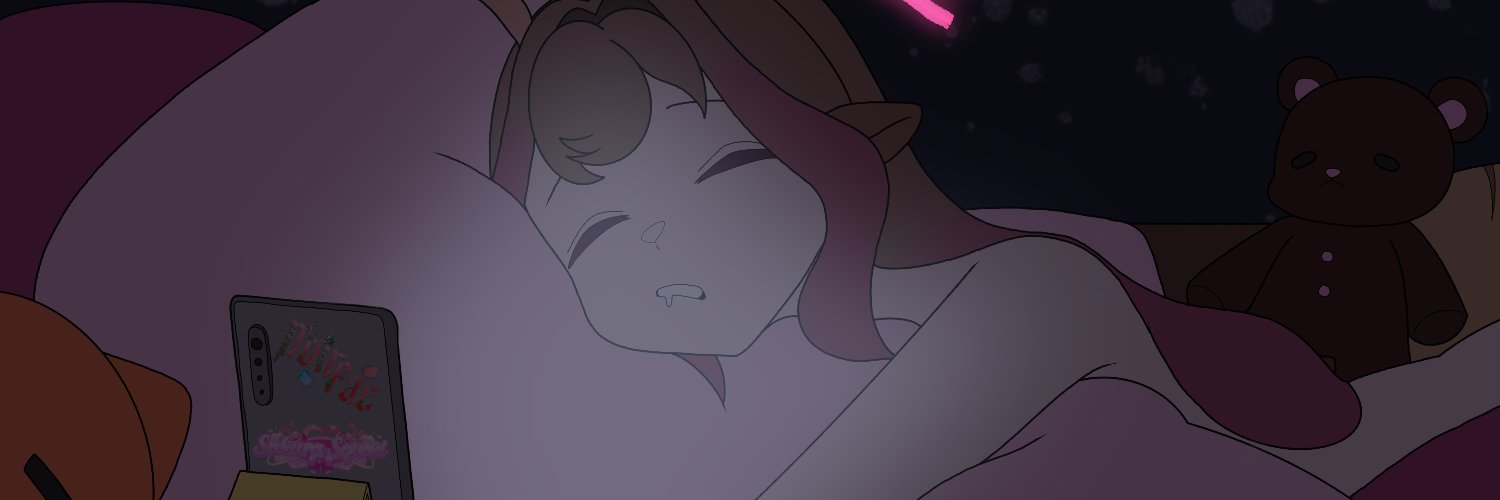 Noir Fae 🌸🦌| VTUBER banner